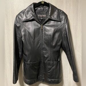 Women’s Wilsons Black Leather Jacket
